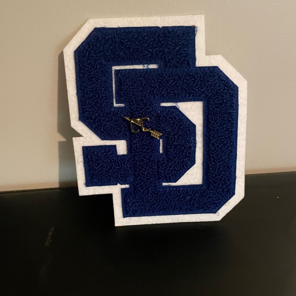 Blue and White SD Patch neff cc pin‎